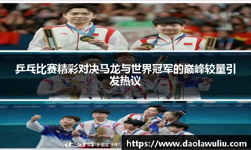 乒乓比赛精彩对决马龙与世界冠军的巅峰较量引发热议